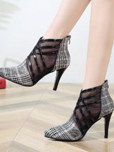 Talons Aiguilles Pointus en Mesh – Élégants et Confortables